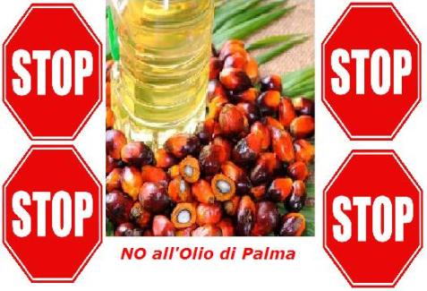 No all'invasione dell'olio di palma in Italia